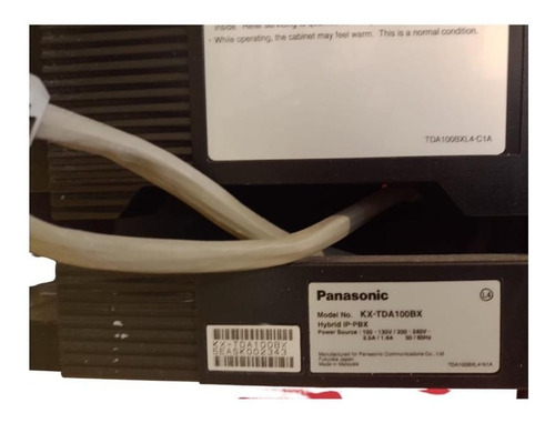 Conmutador Panasonic Kx-tda100bx