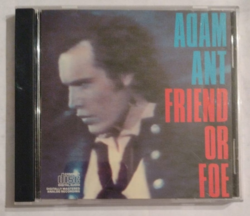 Adam Ant Friend Or Foe Cd Usa Primera Edicion