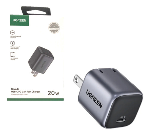 Cubo De Carga Original Ugreen 20w