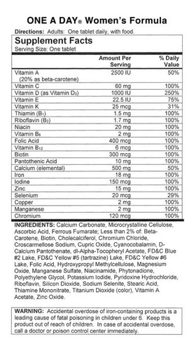 Multivitaminico One A Day Para Mujer