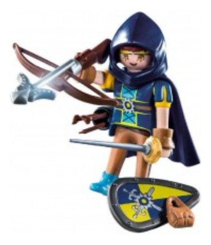 Playmobil 71303 Novelmore Gwynn Con Equipamiento De Combate