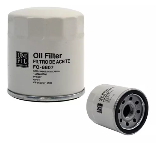  Filtro de aceite, filtro de aceite de coche para NISSAN ROGUE  370Z ALTIMA MURANO FRONTIER MAX 15208-65F0A