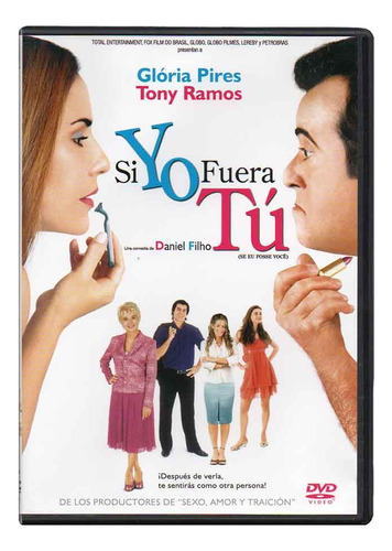 Si Yo Fuera Tú Gloria Pires / Tony Ramos Película Dvd