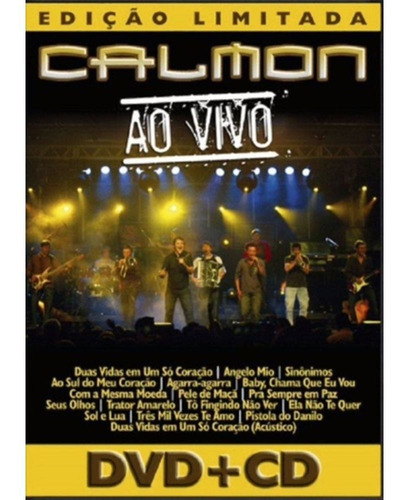 Dvd + Cd Calmon Ao Vivo Sony Music