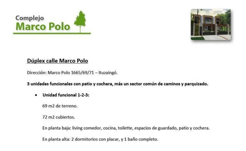 Imagen 13 de 13 de Oportunidad Nuevo Valor!!!! Duplex 3 Amb Ituzaingo Norte