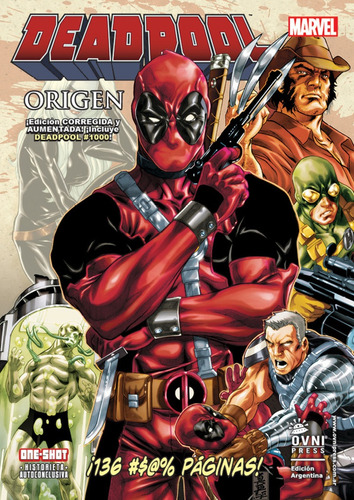 Imagen 1 de 2 de Deadpool Origenes + 1000 - Marvel Comics