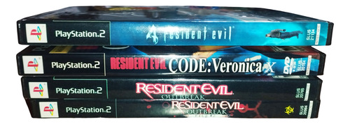 Compilación Resident Evil Ps2 - 4 Juegos Físicos