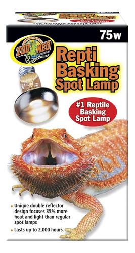 Zoo Med Repti Basking Spot Lamp - Bombilla De Repuesto De 75