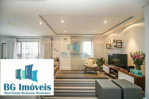 Imagem 4 de 30 de Apartamento 98m² À Venda Com 2 Quartos 1 Suíte E 1 Vaga Na Vila Romana-sp - Bg22-286
