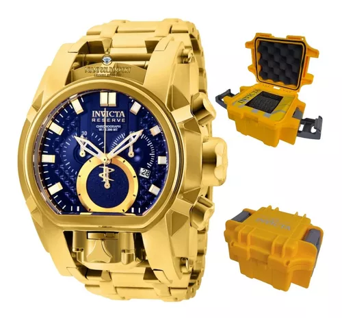 Comprar Relógio Masculino Invicta Zeus Magnum Linha Gold One