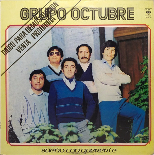 Vinilo Lp Grupo Octubre - Sueño Con Quererte 1983 Argentina