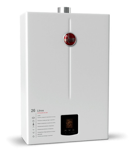 Aquecedor Rheem 26 Litros Glp Com Instalação Em Sp