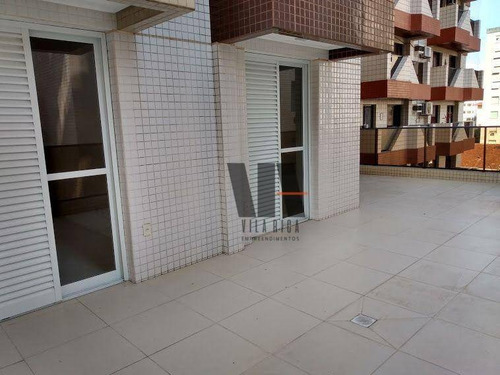 Imagem 10 de 25 de Residencial Turris Garden 2qts 1st 2vgs Mais De 50m² Área Externa 1 Quadra Da Praia - Gd0005