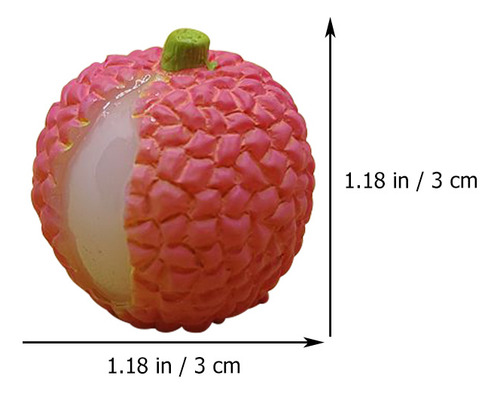 Adornos De Frutas Simuladas, 10 Piezas
