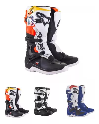 Botas Motocross Off Road Alpinestars Tech 3 Linea Nueva Md!