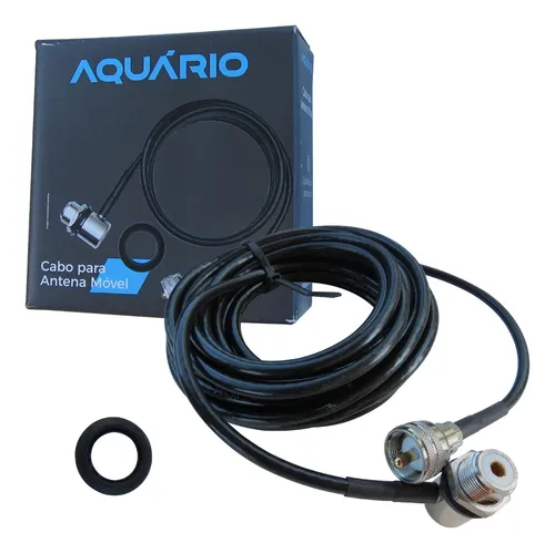 comprar Cabo Px Antena Radio Movel Rg58 5,5m Conector Uhf Macho