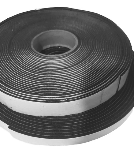 Fita De Vedação Em Espuma De Epdm Preto - 10 X 4mm X 10m