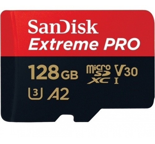 Micro Sd 128gb U3 A2 Extreme Pro 170 Mb Sandisk 4k Gopro/dji