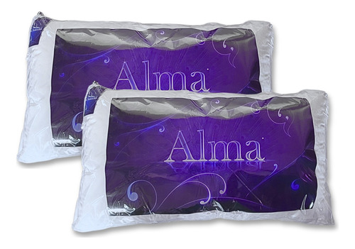 Almohada Alma 70x44 -- Pack X2 --
