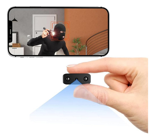 Câmera Espiã Rq Mini Wifi Câmeras Escondidas Menores Hd10