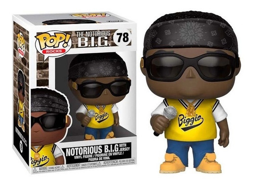 Funko Pop Nototious B.i.g With Jersey #78