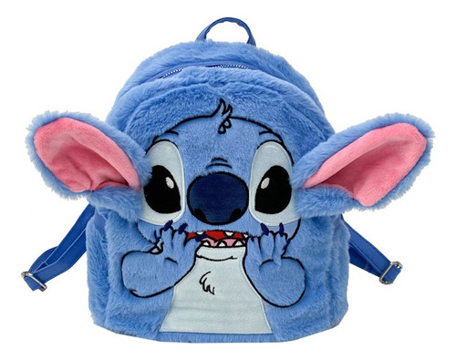 Nueva Mochila De Felpa Disney Stitch, Moda De Dibujos Animad