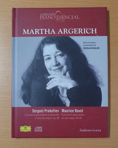 Colección Piano Martha Argerich - Prokofiev - Ravel Cd Libro