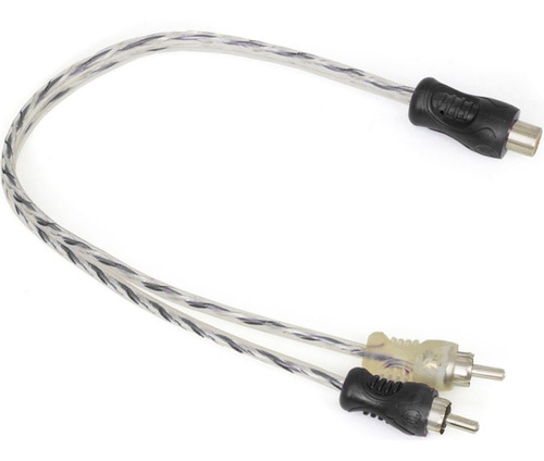 Imagem 2 de 7 de Kit Cabo Rca 5m Blindado Tech One + Cabo 1 Metro + 2 Y 2m 1f