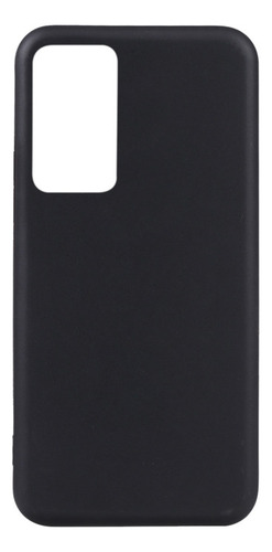 //capa De Telefone Tpu Preta Para Tecno Pop 6 Pro/