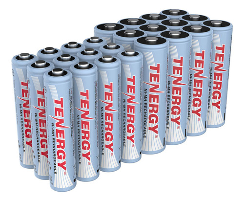 Pilas Recargables Tenergy Batería Aa Y Aaa De Alto Drenaje,