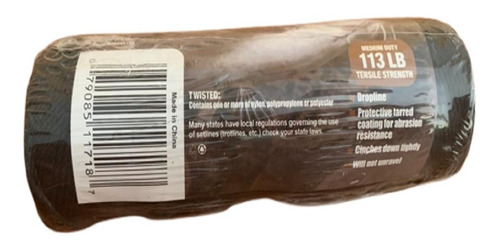 Nylon Palangre Vertical Cat Fish Dropline#18x249ft-113lbs