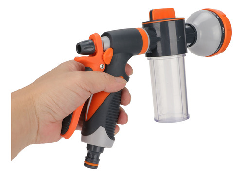Pulverizador Manual Con 8 Boquillas Para Manguera De Jardín