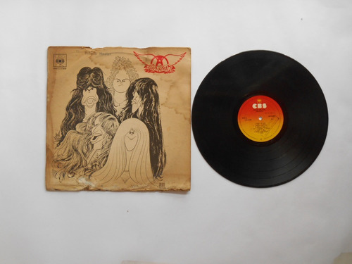 Aerosmith Draw The Line Lp Vinilo Edic Promo Colombia 1977