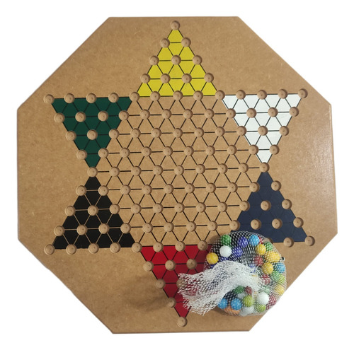 Juego De Mesa No Te Enojes Hua-hu 8 Jugadores Con Damas