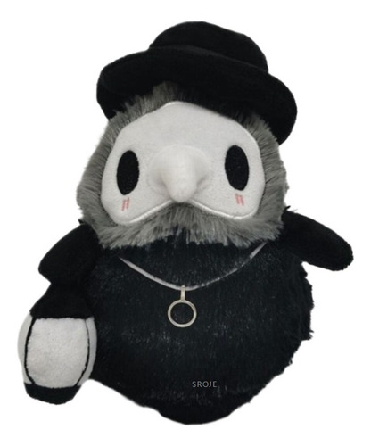 Mr Plague Doctor Cráneo Peluche Juguete Halloween Estilo A