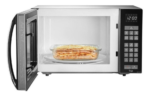 Microondas Panasonic Style NN-ST67HSRU aço inoxidável 32L 220V