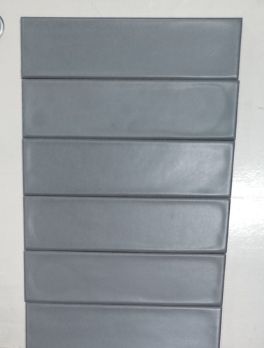 Cerámica Acuarela 7.7x30 Iceland Gris Ocuro Sat Lote 5,85