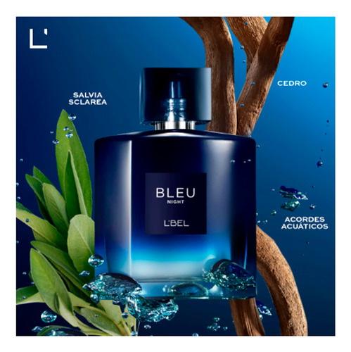 L'bel Bleu Night Perfume Para Caballeros