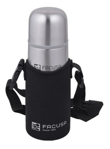 Termo Acero Inoxidable 350ml Con Funda Facusa 