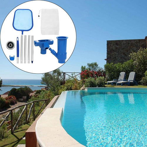 Cabezal De Aspiradora De Piscina Con Herramienta De Limpieza