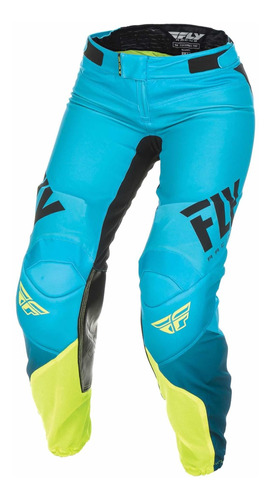 Fly Racing Lite Race Womens Pants Blue/hi-vis