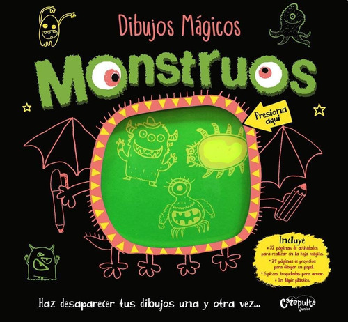 Dibujos Magicos Monstruos, De Anónimo. Editorial Catapulta En Español