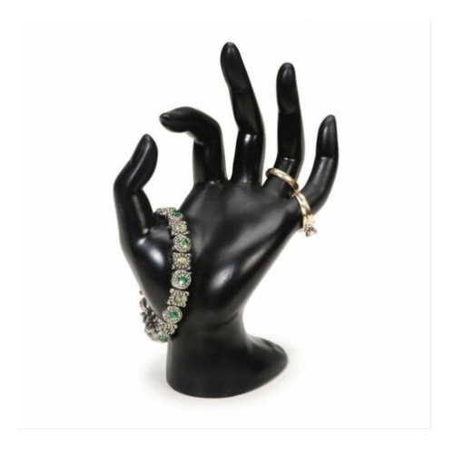 Imagen 2 de 5 de Exhibidor Mano Porta Anillos Pulsera Anillero Joyero - 32100