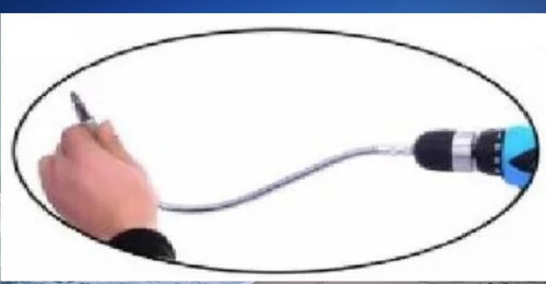 Extension Flexible Para Taladros, Y Otras Herramientas