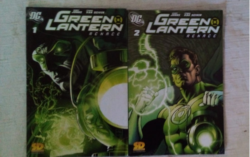 Green Lantern:  Renacimiento Esmeralda (2 Tomos)