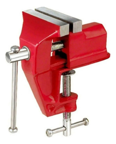 Mini Morsa Torno De Bancada Grampo 60mm Base Fixa C/nf