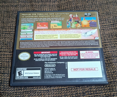 Pokémon Heart Gold Nintendo Ds Original (Usado)