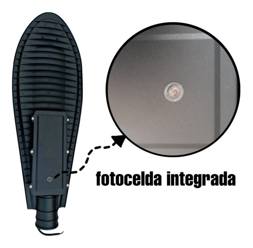 Imagen 2 de 5 de Lampara Alumbrado Publico Suburbana 150w Con Fotocelda