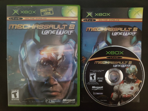 Mechassault 2 Lone Wolf Xbox Clásico Original Físico Complet