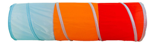 Túnel De Juguete Para Niños, Túnel 1,5 M Naranja Rojo